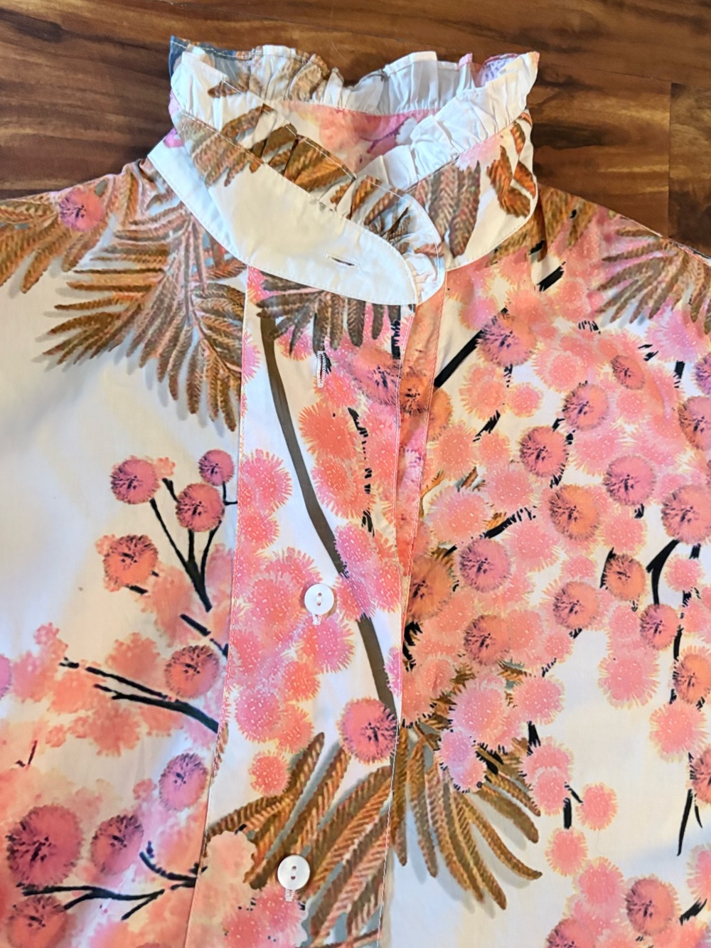 NWT Thierry Colson France Venetia Dress
Garden of Eden Pink Floral Size Small S - Picture 7 of 16